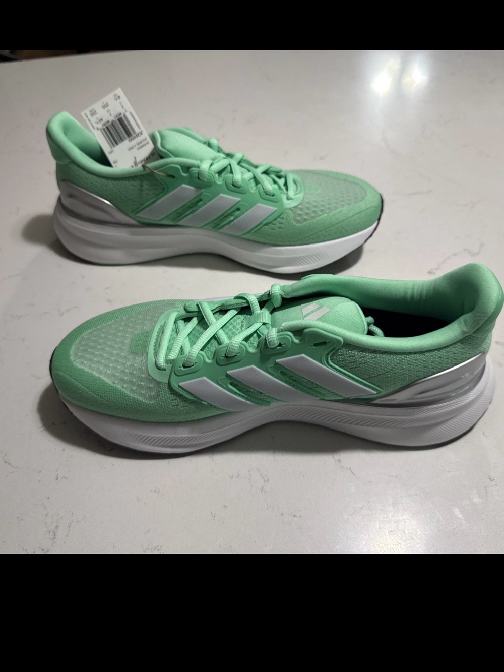 Adidas Ultrarun 5 Running Shoes Green Glow Unisex 8.5W/7.5M